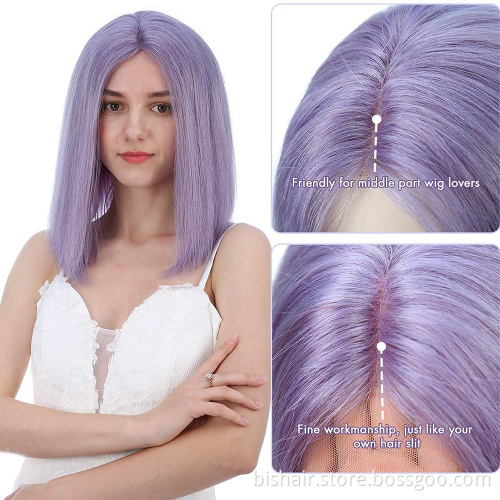 T lace Bob 100% Virgin Human Hair Glueless Hd Lace Front Brazilian Transparent Lace Wigs